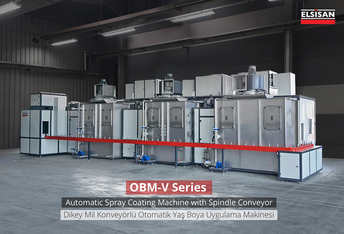 OBM V Automated Coating Spray Machine Elsisan